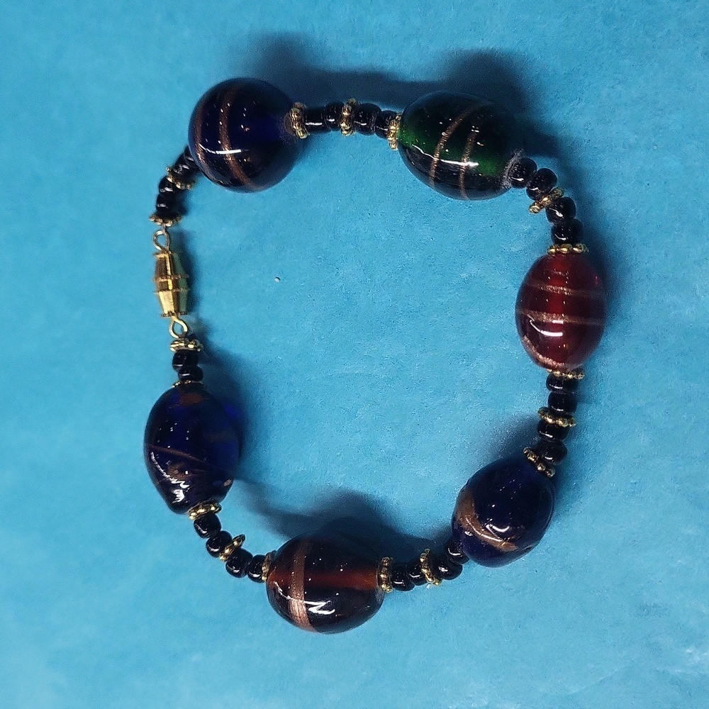 Beaded Glass Bracelet